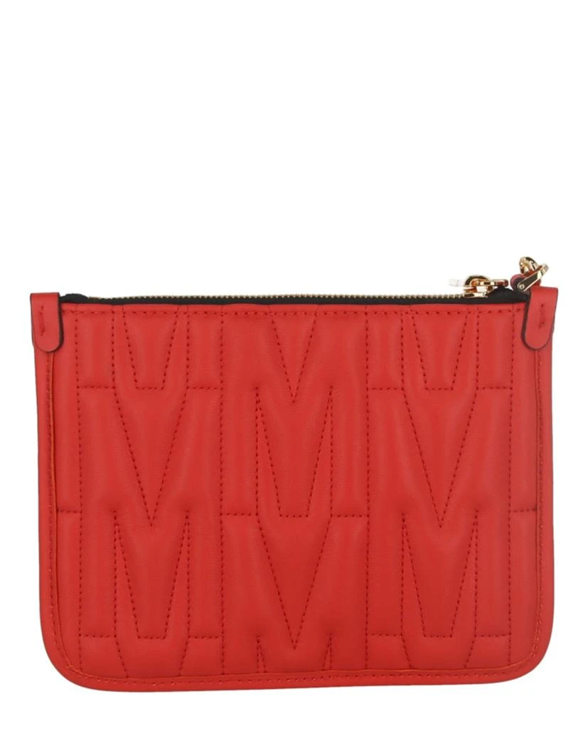 Moschino Quilted 'M' Logo Wristlet 4