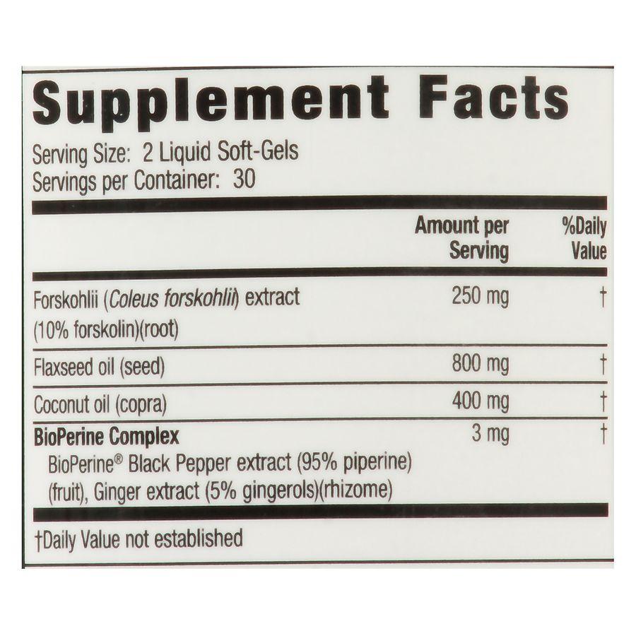 Irwin Naturals Forskolin Fat-Loss Diet Liquid Softgels