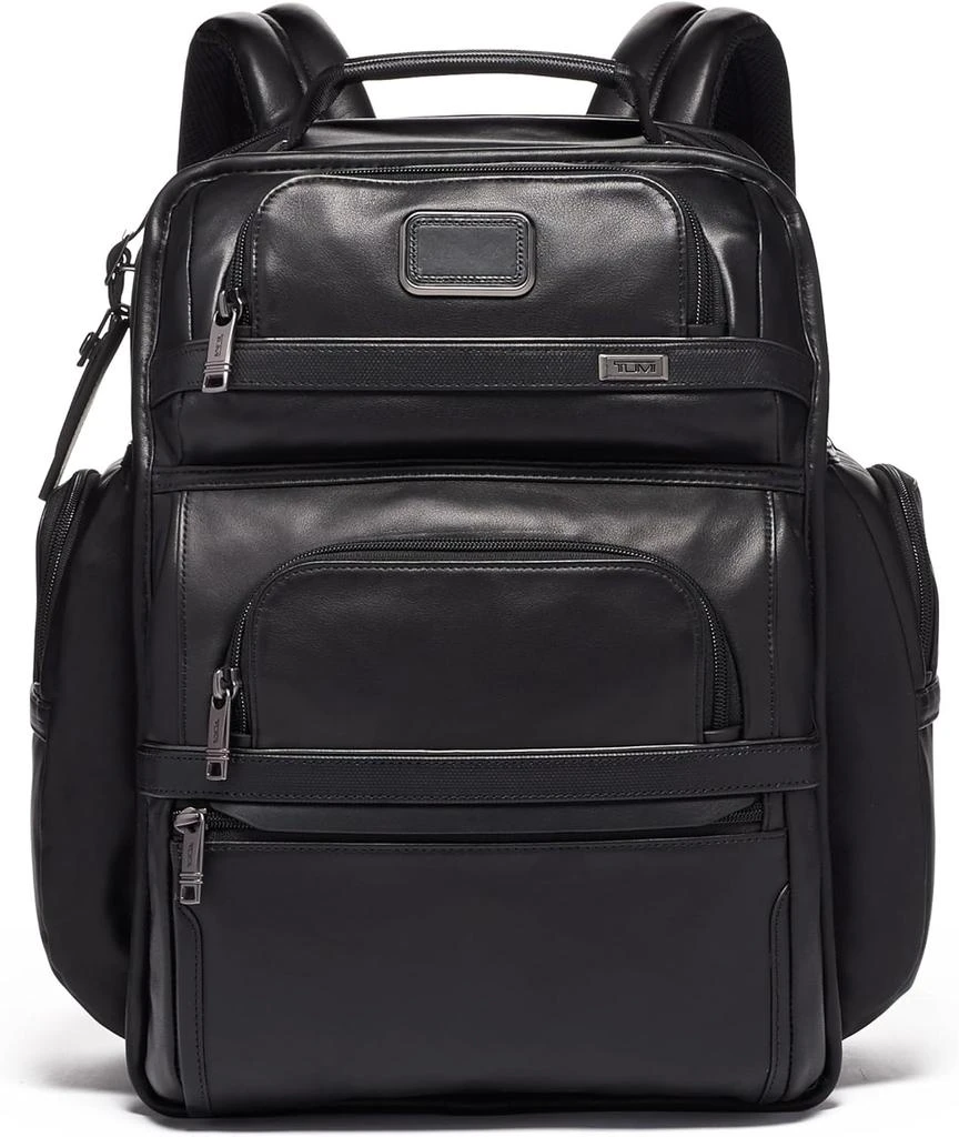 Tumi TUMI - Alpha Brief Pack - Men's and Women's Work and Travel Laptop Backpack with Padded Adjustable Strap - Fits Up to 15" Screen - Black