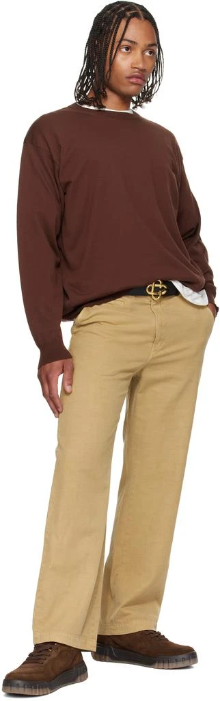 Casablanca Black CC Logo Buckle Belt 2