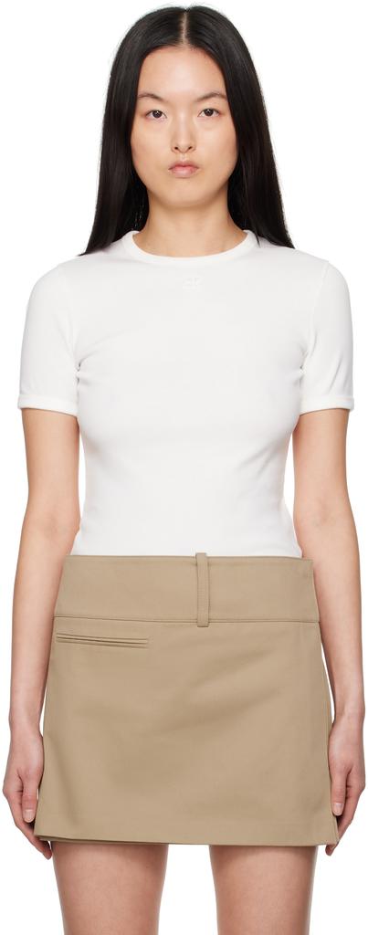 Courrèges White Heritage T-shirt