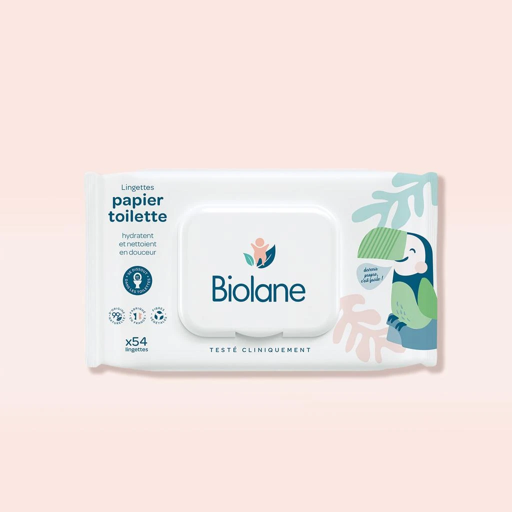 Biolane Lingettes Papier Toilette 2