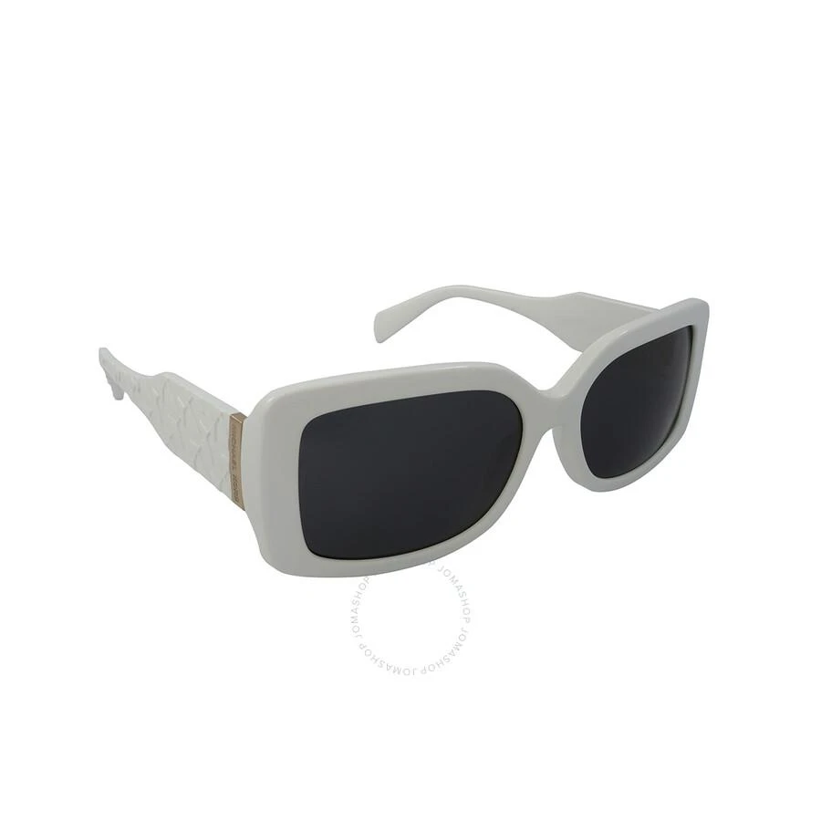 Michael Kors Corfu Dark Gray Solid Rectangular Ladies Sunglasses MK2165 310087 56 2