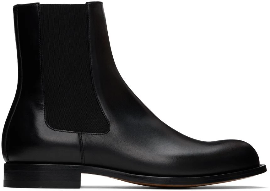 The Row Black Novus Chelsea Boots 1