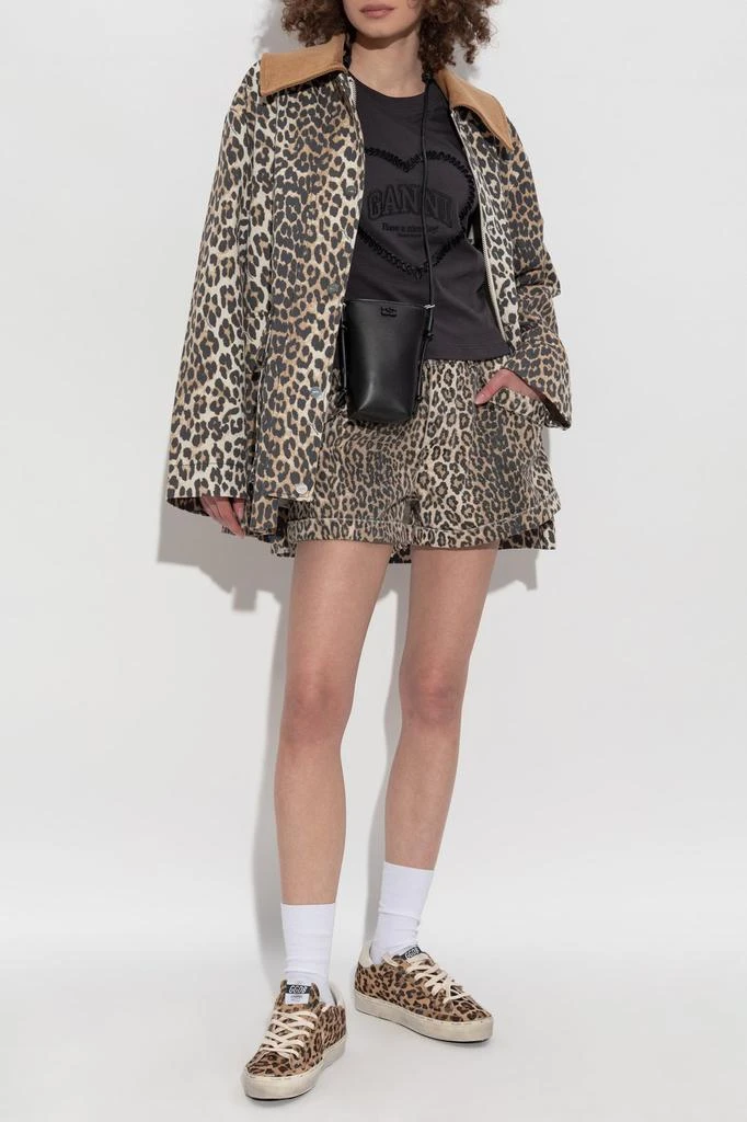 Ganni Ganni Leopard Printed Jacket 2