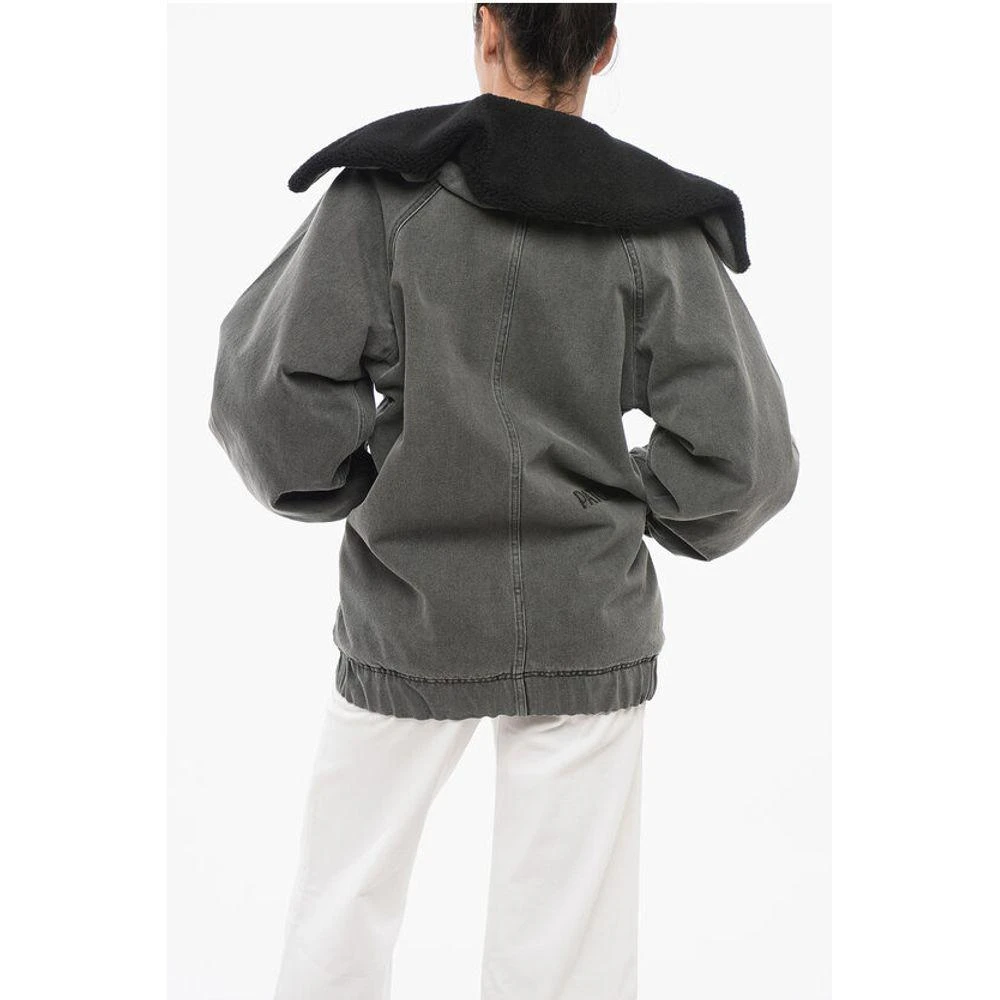 PATOU Oversized blue Jacket with Women
s Padding 2