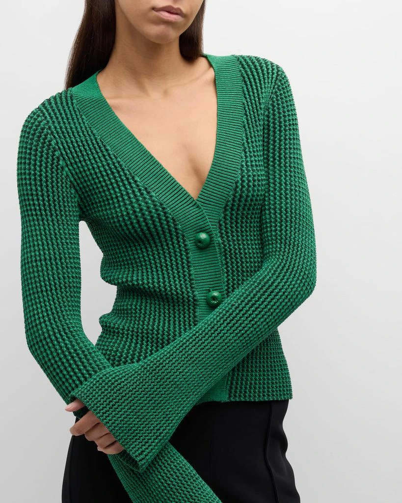 SIMONMILLER Peep Textured Knit Cardigan 7