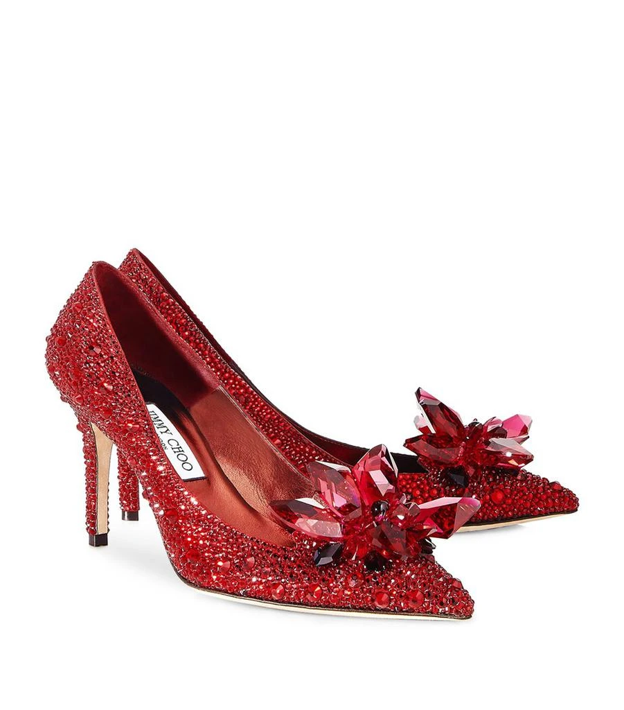 Jimmy Choo Alia 85 Crystal Pumps 3