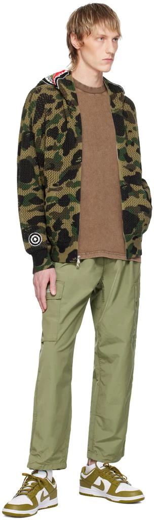 Bape Brown Ape Head One Point T-Shirt 4
