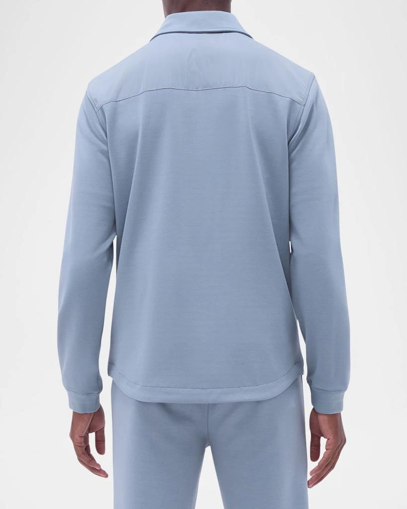 BUGATCHI Men's Soft Knit Shirt Jacket 3