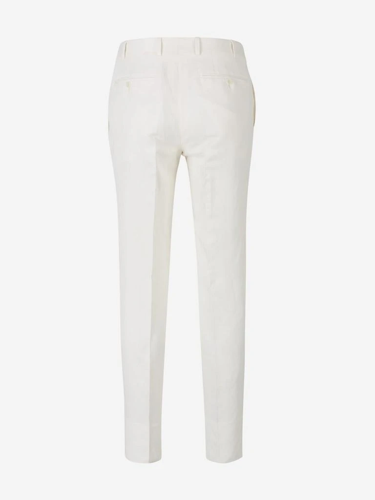 Canali Canali Linen And Silk Suit 7