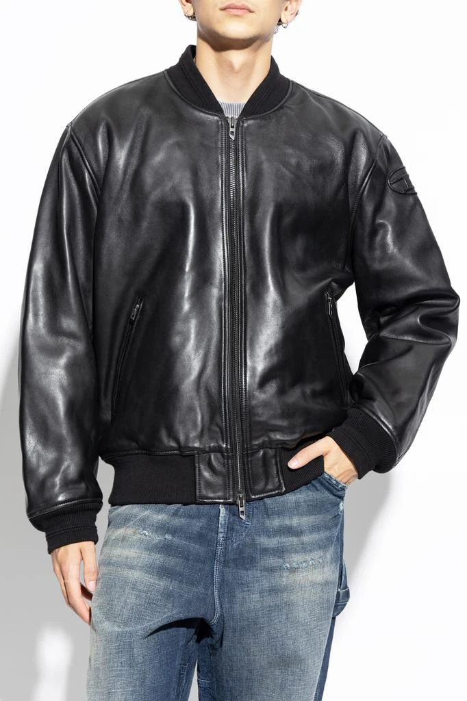 Diesel Leather jacket  L-KHAN 3