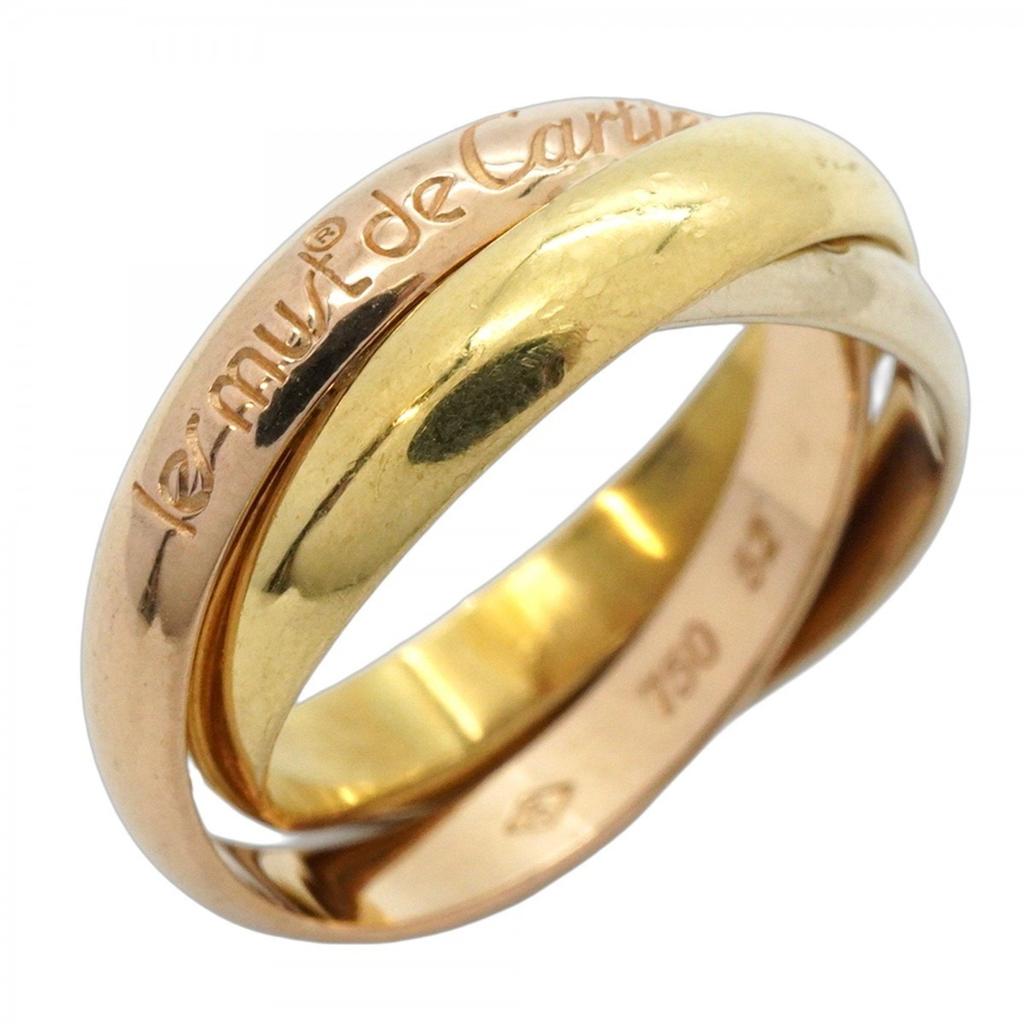 Cartier pink gold (18K) gold (18K) yellow gold (18K) Band Ring (Pre-Owned)