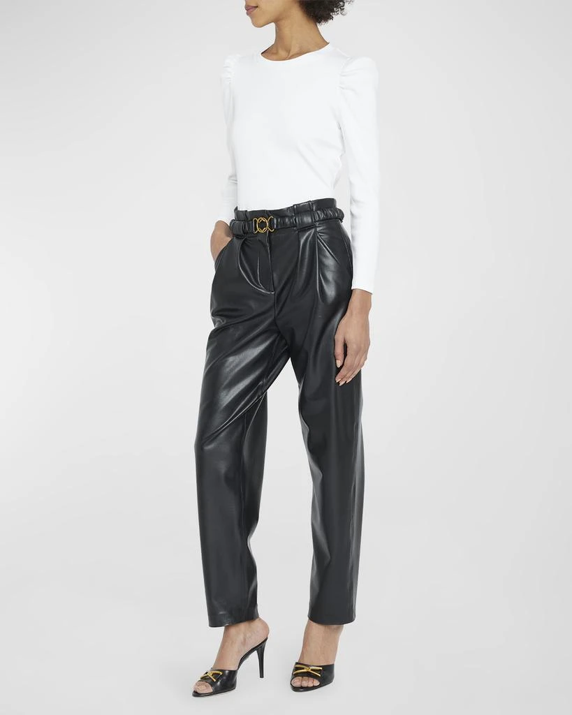 VERONICA BEARD Britney Puff-Sleeve Cotton Top 2