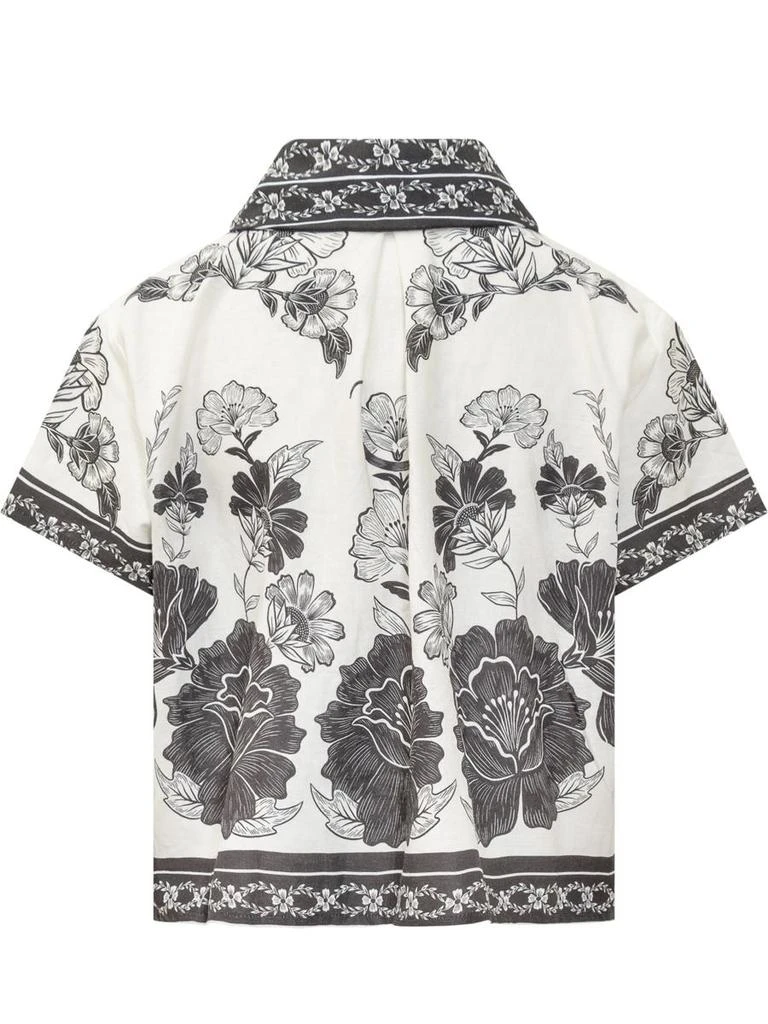 Farm Rio Farm Rio Flower Leopards Shirt 2