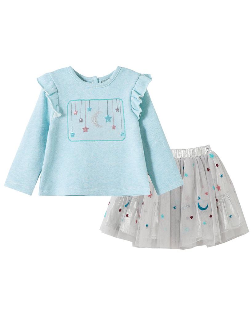 PEEK Kids Ophelia Moon & Stars Skirt Set
