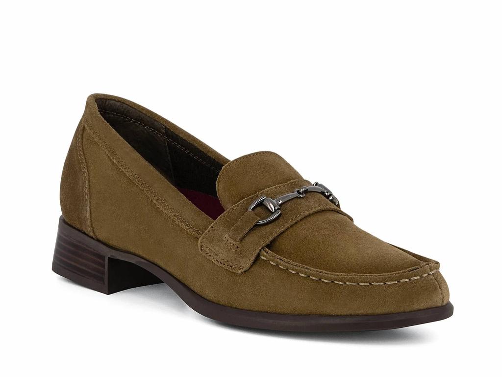 Munro Women's Gryffin Shoes In Toasted Sesame Suede