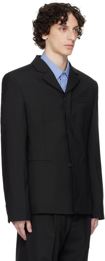 032c Black '032c Office Attire' Suit Blazer