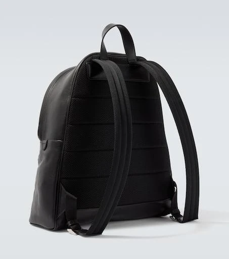 Gucci Web Stripe leather backpack 5
