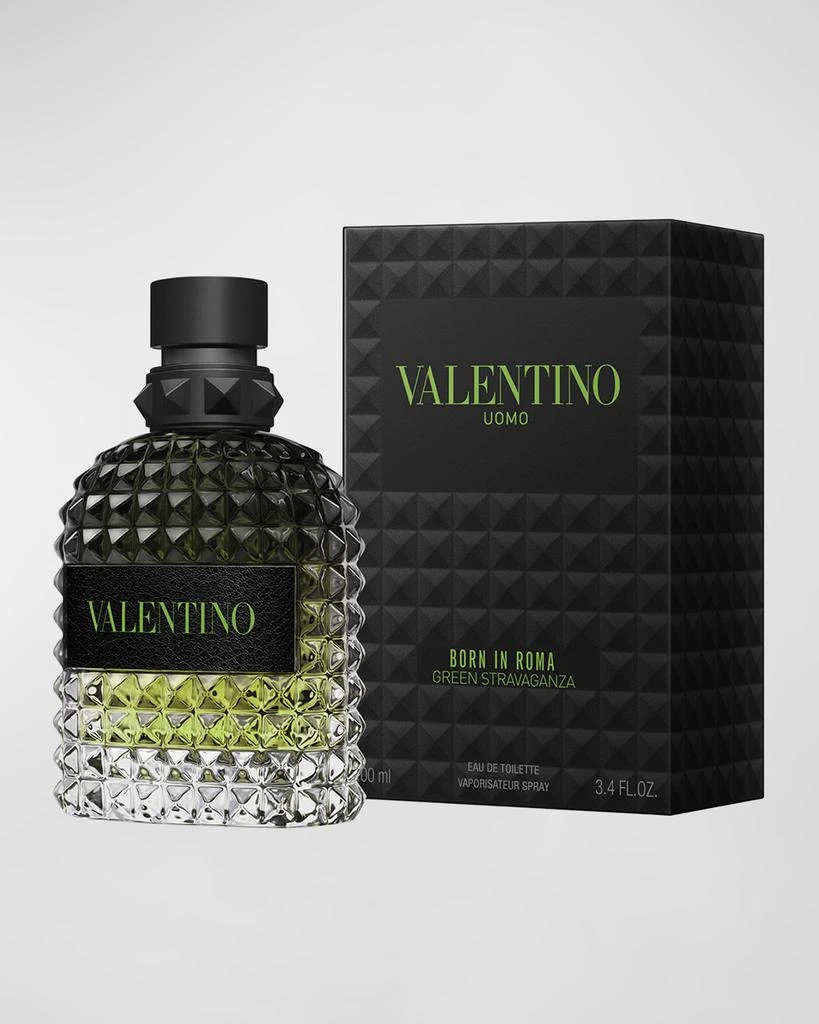 Valentino Born In Roma Uomo Green Stravaganza Eau De Toilette, 3.3 oz. 2