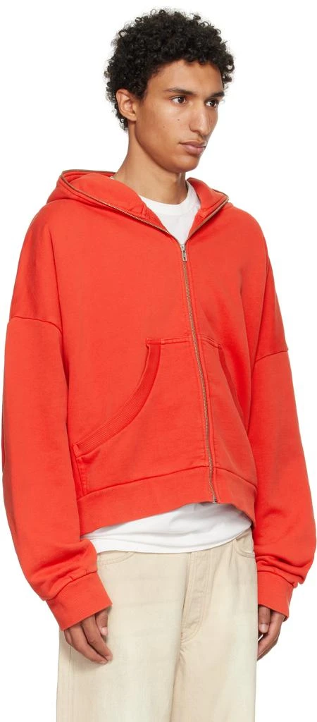 Entire Studios Red Eternal Zip Hoodie 2