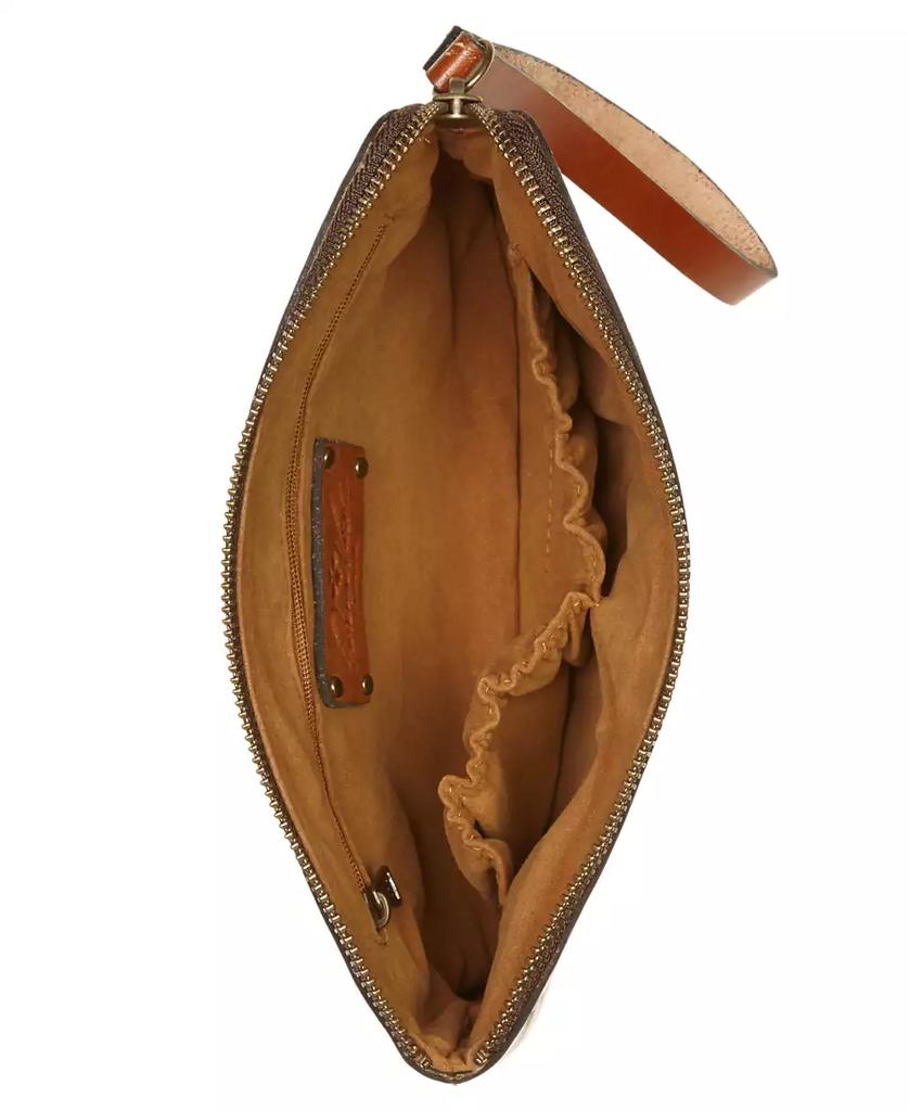 Patricia Nash Cassini Tooled Leather Wristlet
