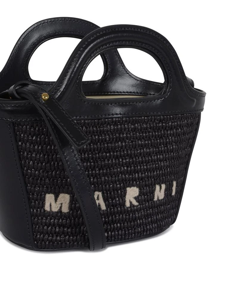 Marni Marni Tropicalia Interwoven Micro Tote Bag 4