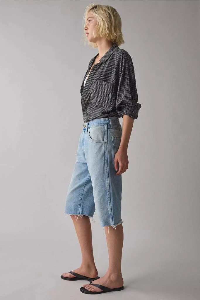 Urban Renewal ReMADE By UO Wrangler Slouch Denim Jort 5