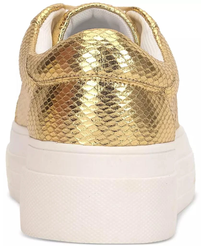 Jessica Simpson Women's Caitrona Lace Up Platform Sneakers 3