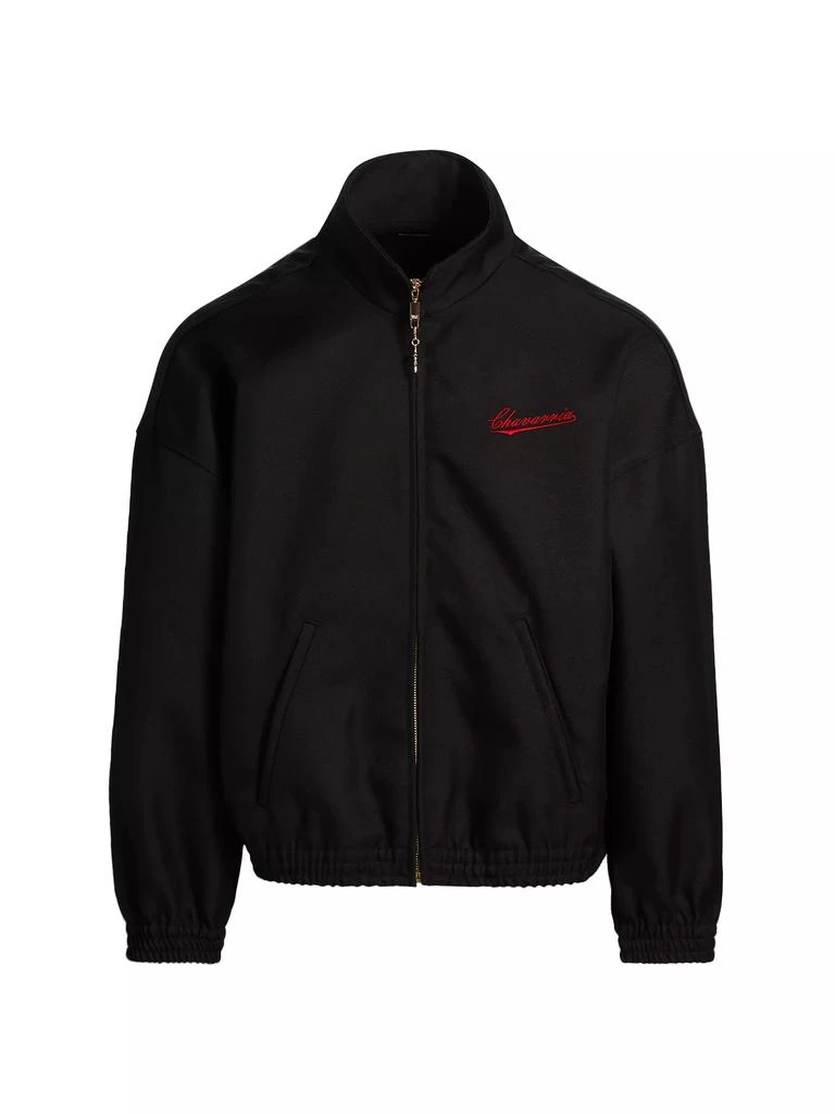 Willy Chavarria Kendrick Embroidered Logo Jacket 1