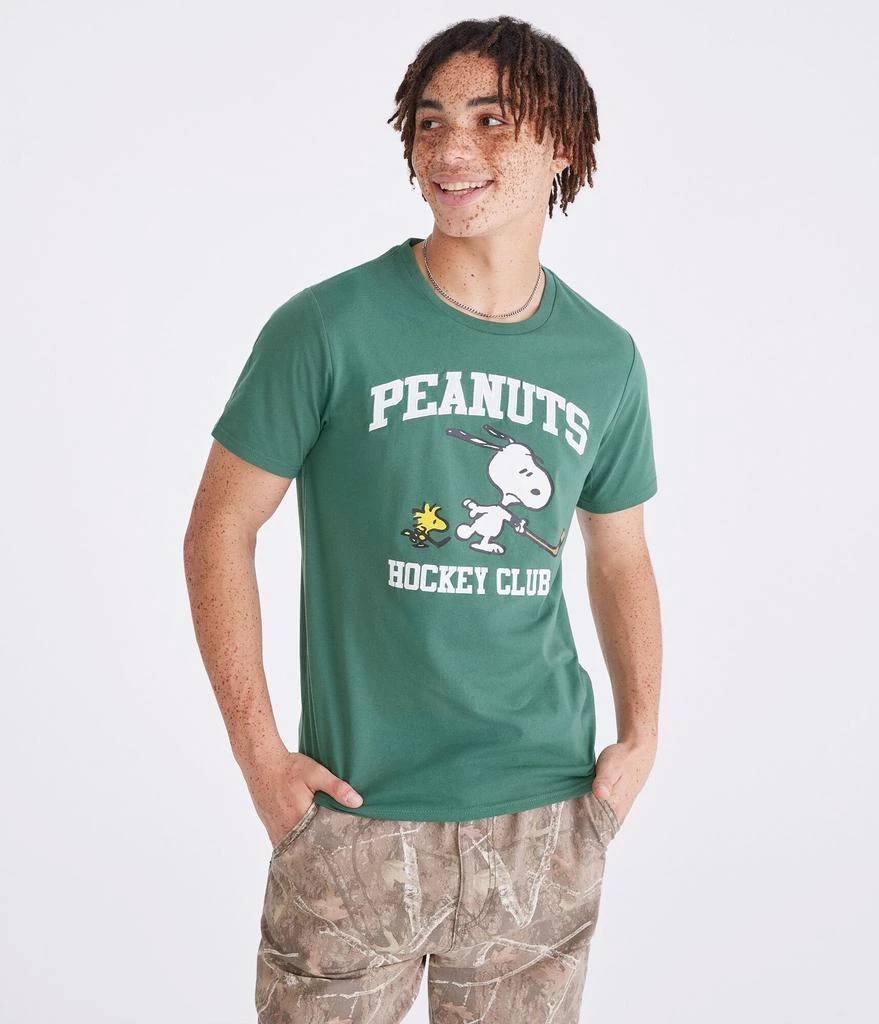 Aeropostale Peanuts | Aéropostale Hockey Club Relaxed Graphic Tee 2