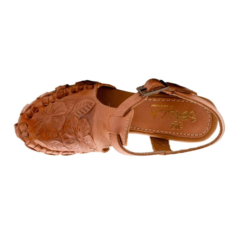 Sbicca Rosarito Huarache Block Heel Sandals 4