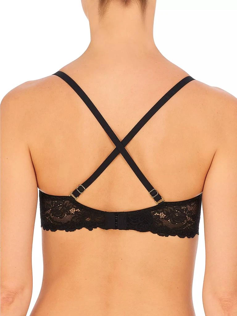 Natori Heavenly Lace Convertible Balconette Bra 4