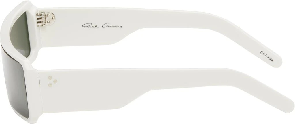 Rick Owens White Gethsemane Geth Sunglasses 3