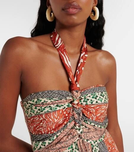 Diane von Furstenberg Annabelle printed jersey maxi dress 4