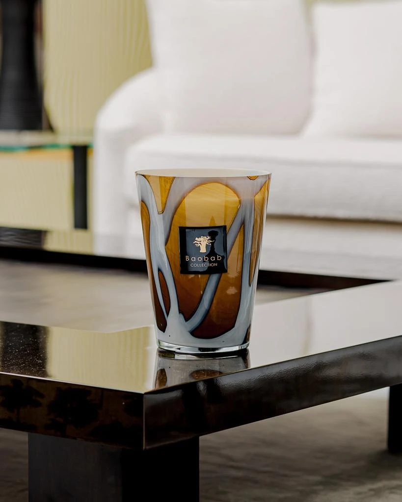Baobab Collection Maxi Max Stone Agate Scented Candle, 13.8" 2