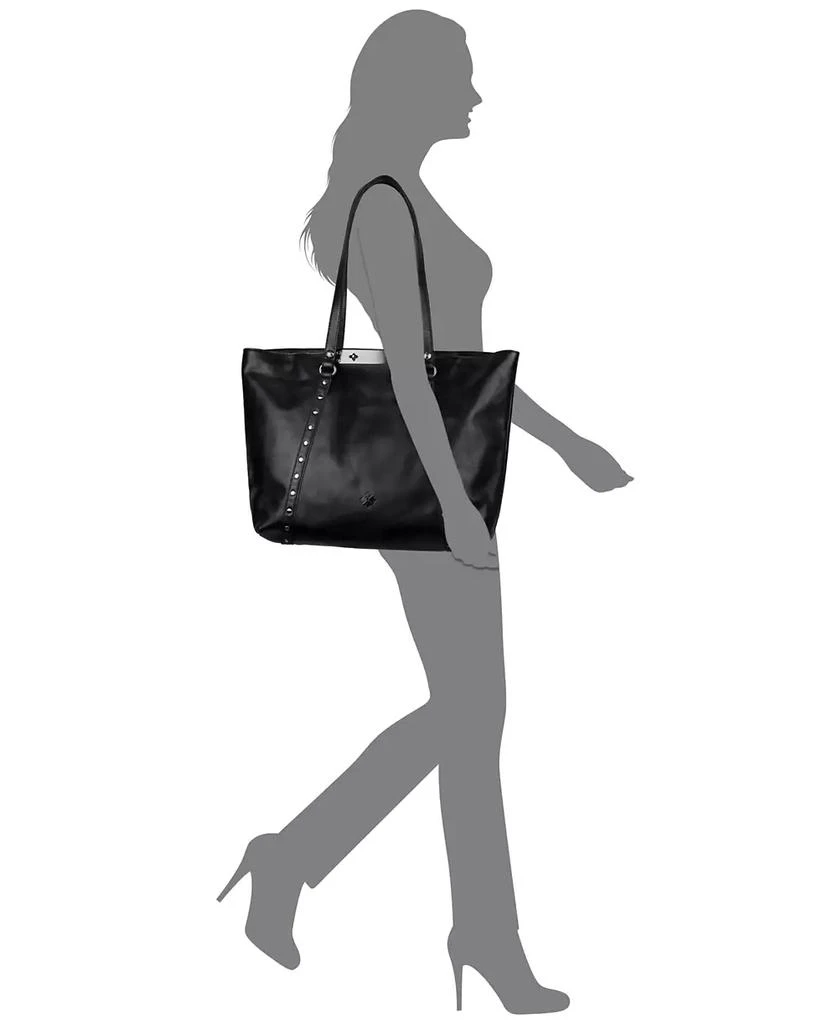 Patricia Nash Benvenuto Smooth Leather Tote 6