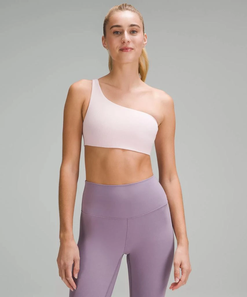 lululemon Ribbed Nulu Asymmetrical Yoga Bra *Light Support, A/B Cup 9