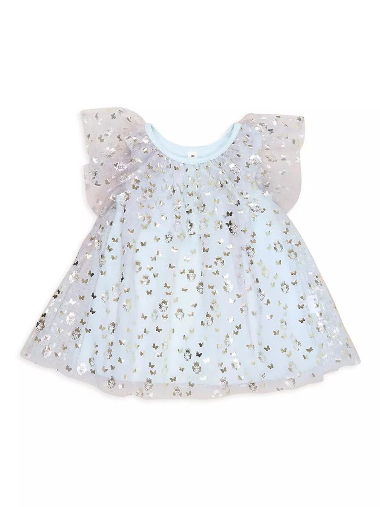 Huxbaby Baby Girl's, Little Girl's & Girl's Butterfly Unicorn Dress 1