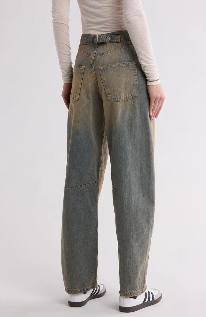BDG Urban Outfitters Logan Tinted Wide Leg Jeans 2