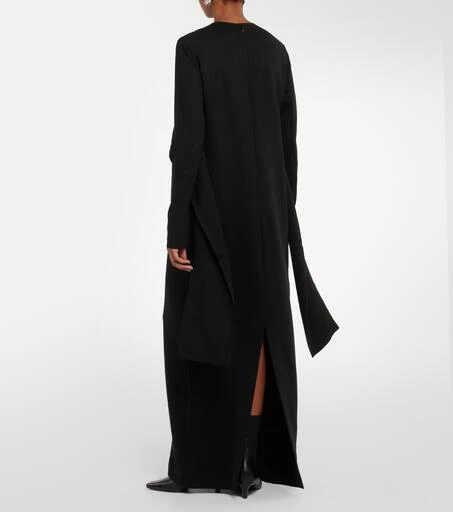 Totême Draped cady maxi dress 3