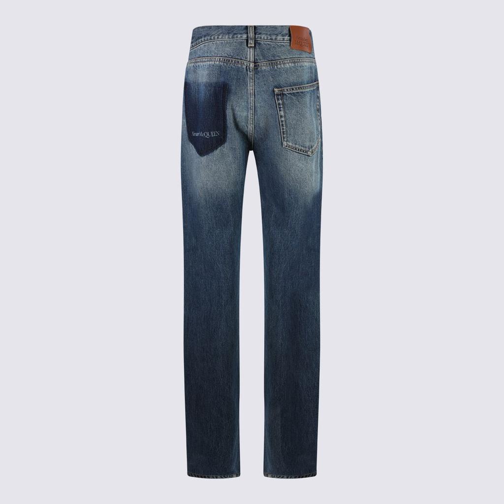 デニム・ジーパン ALEXANDER MCQUEEN JEANS BLUE Alexander McQueen Alexander Mcqueen Denim Jeans - Pants