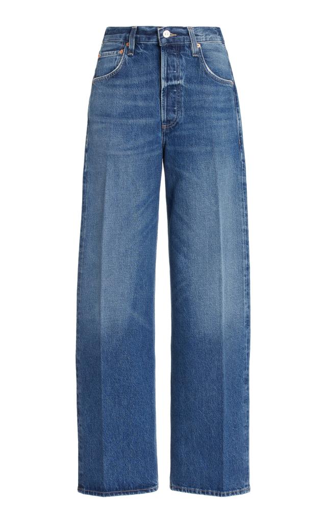 Citizens of Humanity Citizens of Humanity - Ayla Rigid High-Rise Baggy Jeans - Blue - 27 - Moda Operandi