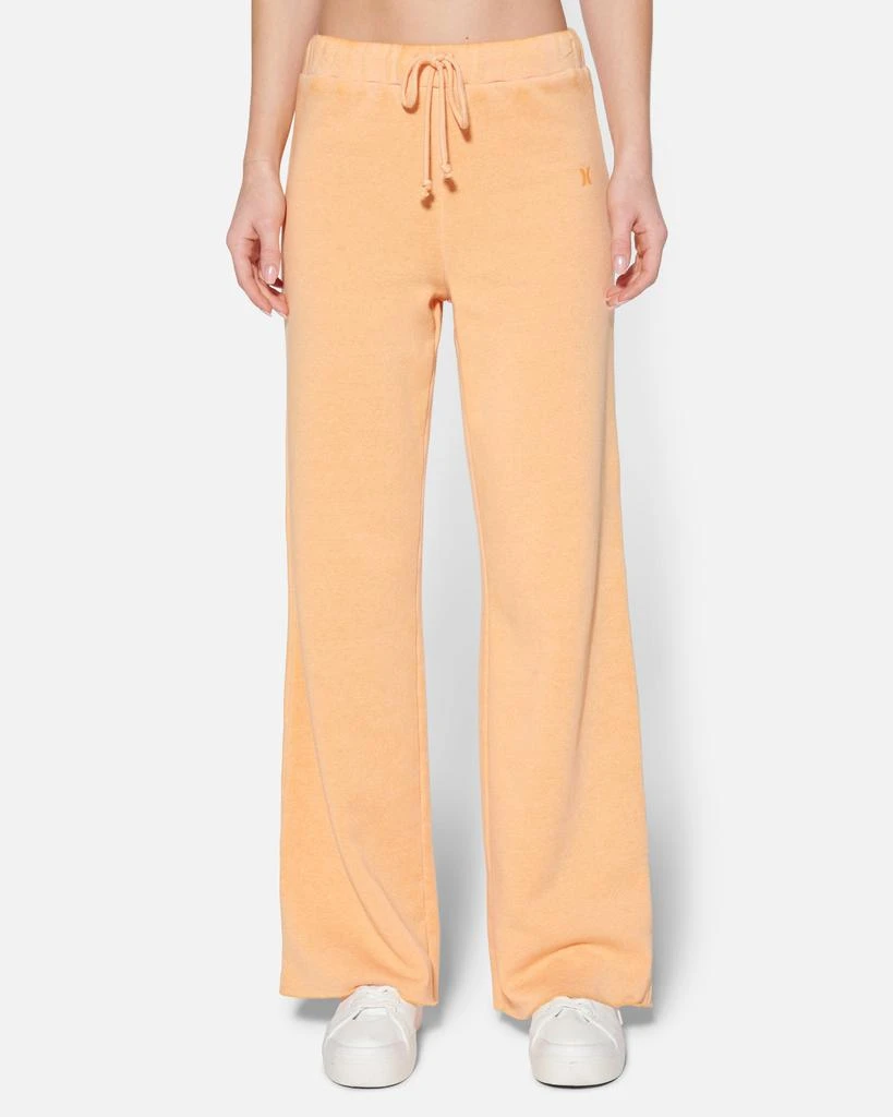 Hyfve Women's Essential Burnout Fleece Wide Leg Pants 1