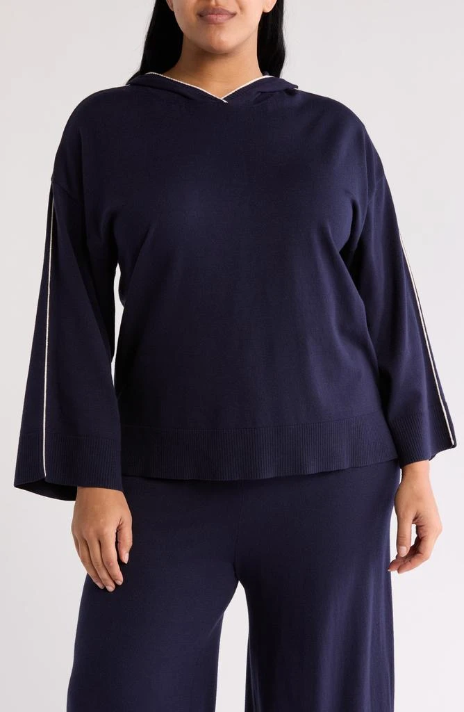 Max Studio Fine Gauge Hooded Sweater 1