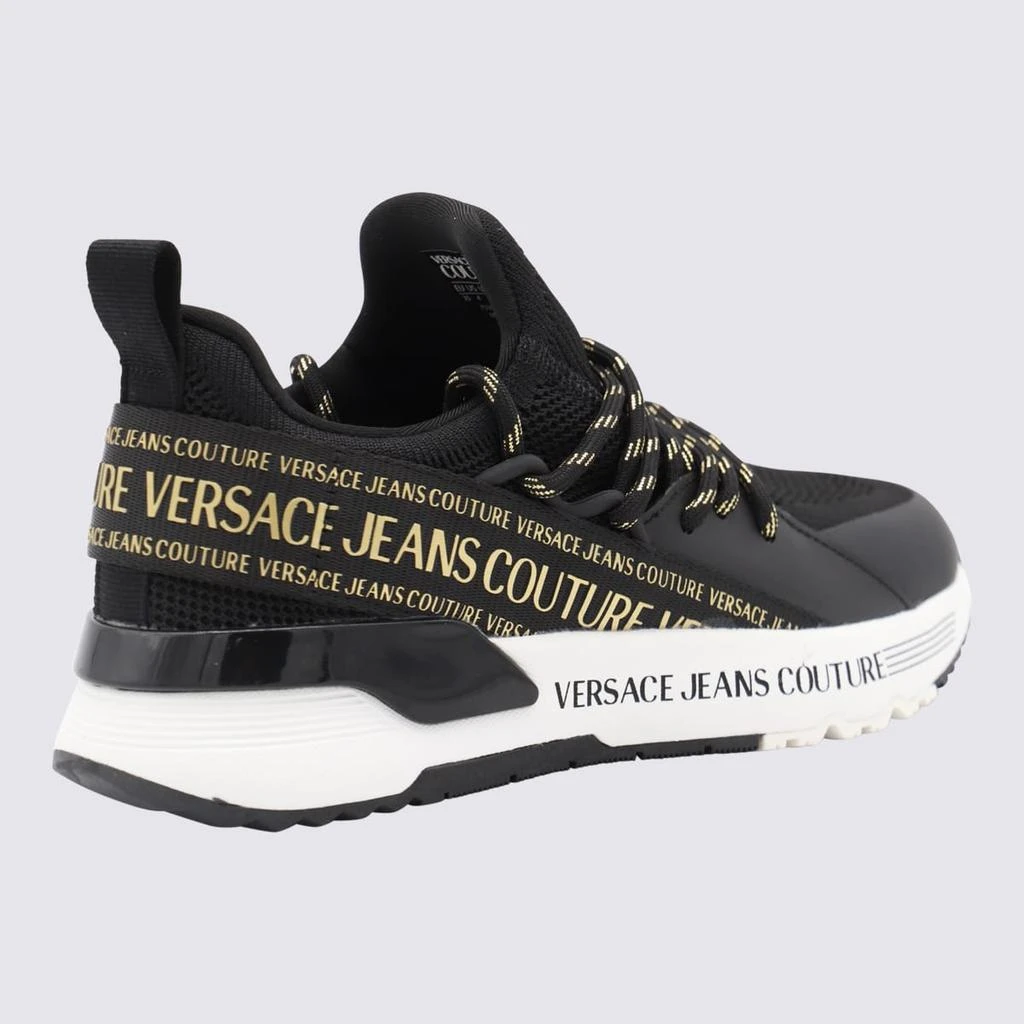 Versace Black And Gold Sneakers 2