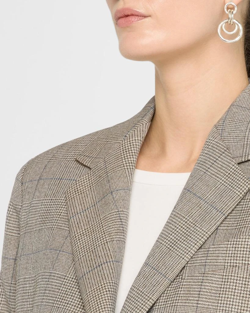 Weekend Max Mara Burgos Single-Breasted Check Blazer 5