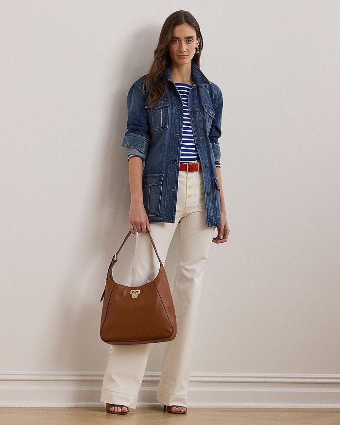 Ralph Lauren Belted Denim Shirt Jacket, Regular & Petite