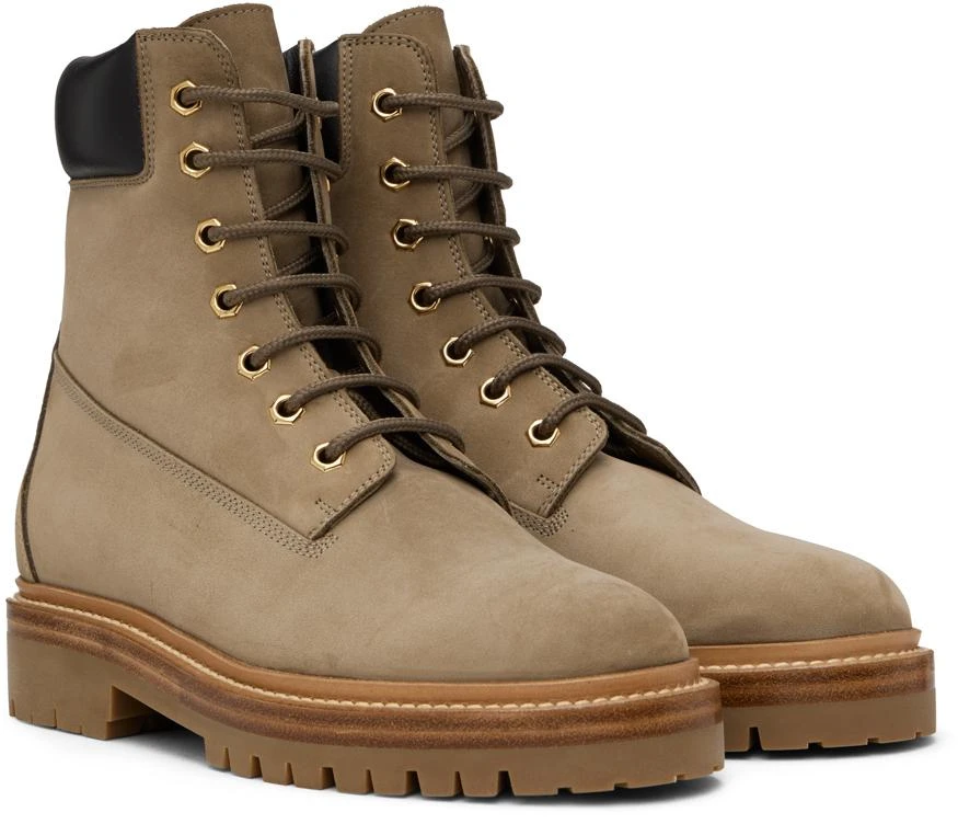 LEGRES Khaki Trekking Boots 4