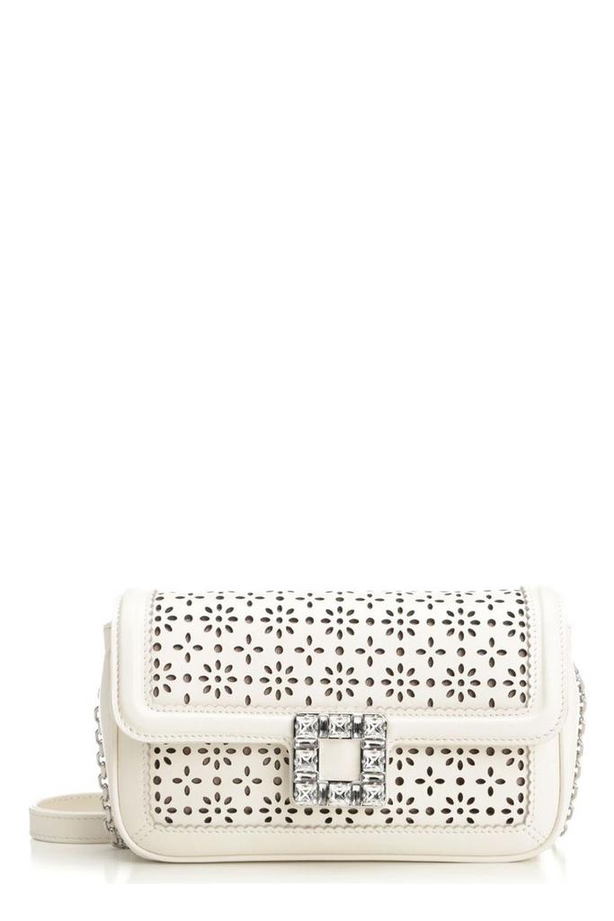 Roger Vivier PILGRIM POCKET MINI CLUTCH - Handbags - BeyondStyle